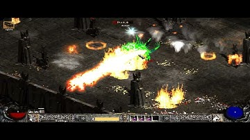 PD2 Dclone fight with wolf druid season 5 open beta