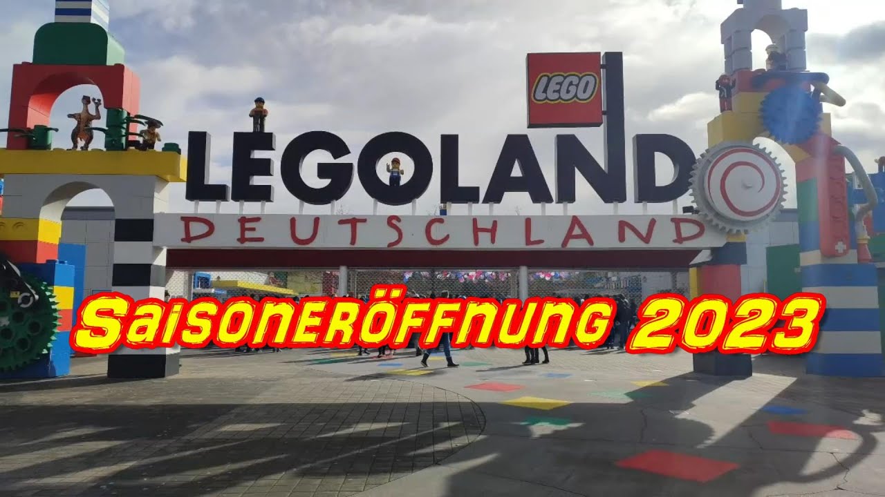 LEGO Saison Eröffnung 2023 im LEGOLAND Deutschland 2023 Shops und Park