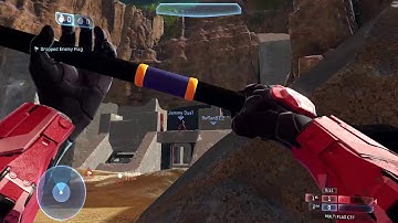 Halo 2 Anniversary Multiplayer Gameplay (4v4 Multi Flag CTF on Muskrat)