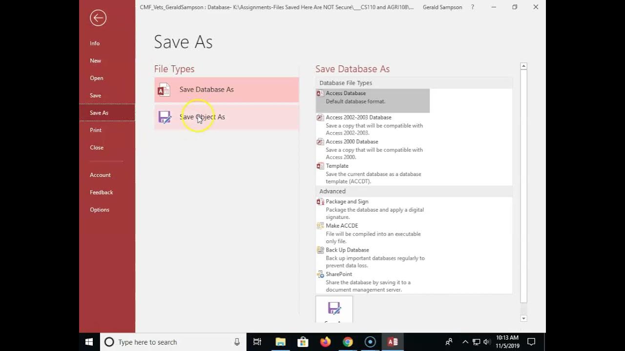 Access Module 2 Textbook project YouTube