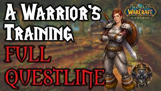 A Warrior's Training Full Questline - Classic Wow Quests