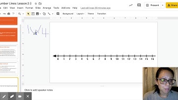 Number Lines: Lesson 2 :) - Google Slides
