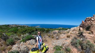 Discover Sardinia on board of an old Vespa: Tinnari and surround 🛵🛵🛵