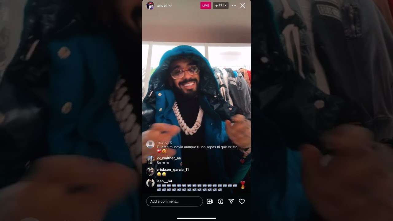 Anuel tirandole a farruko, chimi, slayter, arte carte, arcangel y mas en el LIVE 🔥🔥🔥 12/16/24