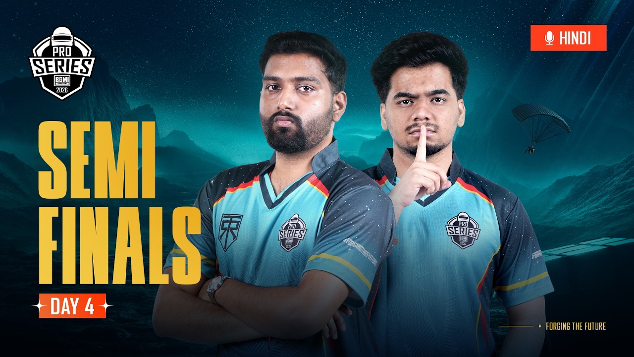 [HINDI] BMPS 2026 | SEMI-FINALS | Day 4 #BGMILIVE