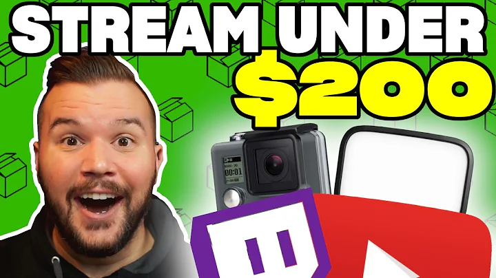Best BUDGET Streaming Setup in 2021 // Console & PC // Stream Under $200!