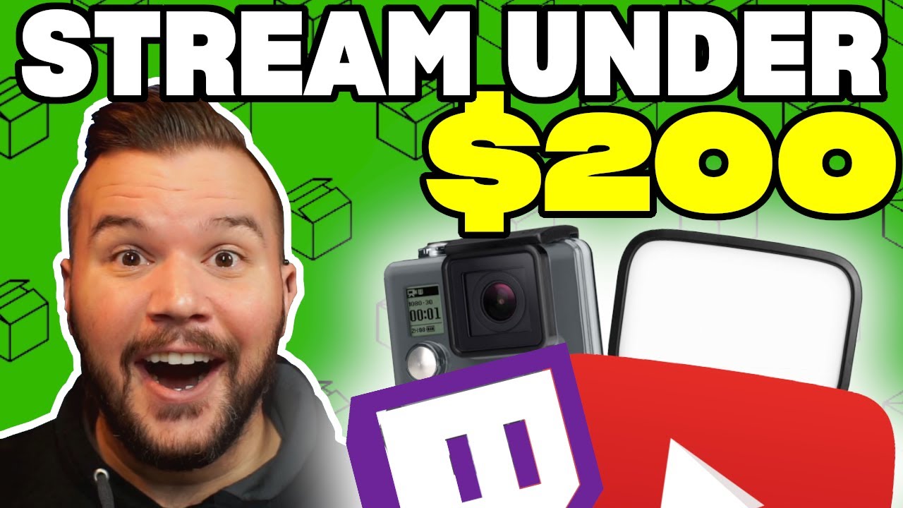Best BUDGET Streaming Setup in 2021 // Console & PC // Stream Under 200! YouTube