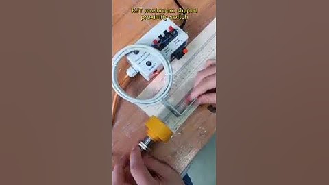 [Standard inductive proximity sensor] KJT mushroom proximity switch.