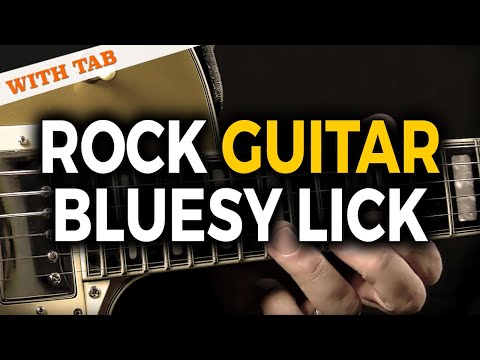 Great Rock Guitar Lick Lesson - Gary Moore Style