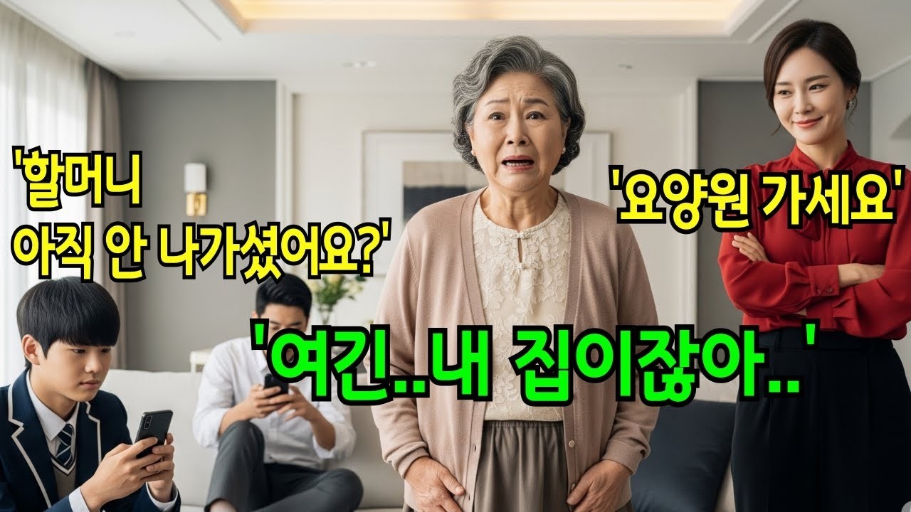 재산 다 뺏기고 버림받은 할머니, 500억 상속자가 되어 며느리 앞에 나타났습니다