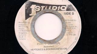 Video thumbnail of "The HEPTONES - Party Time + Version - JA Studio One 7" 1972 45rpm"