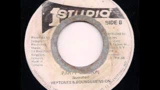 The HEPTONES - Party Time   Version - JA Studio One 7
