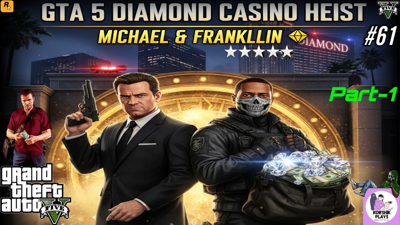 PLANNING DIAMOND CASINO HEIST FOR THE FIRST TIME PART-1 | Grand Theft Auto V Gameplay