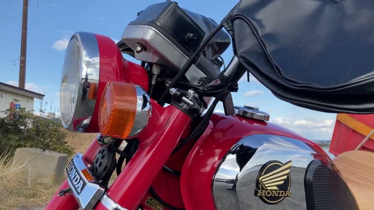 ホンダCD125T-MD ベンリィ 郵便局 - YouTube