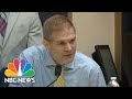 In Heated Exchange, Rep. Jim Jordan Accuses Rod Rosenstein Of ‘Hiding Information’ | NBC News