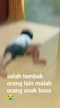 bukan musuh malah anak bos yang ditembak alamak 😭