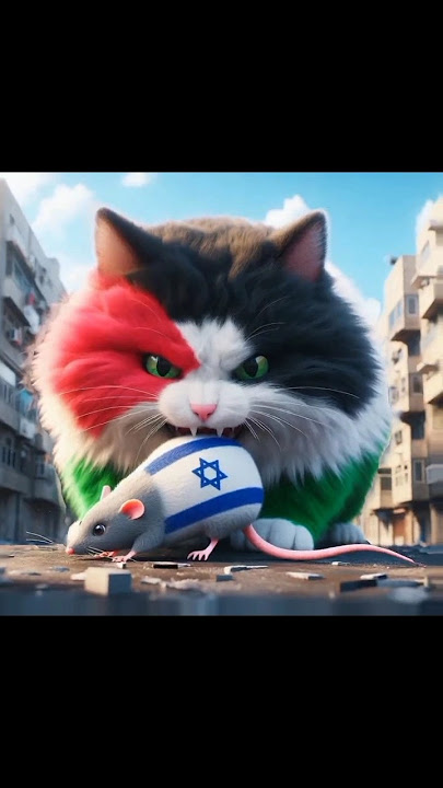 Hiu, kucing, dan gurita palestina marah ‼️😲🤩