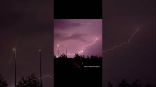 crawler lightning bolt with loop over buncrana#lightning bolt #nature#storm