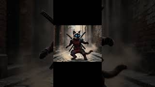 Deadpool Cat: "Bye Bye Bye" Dance Animation