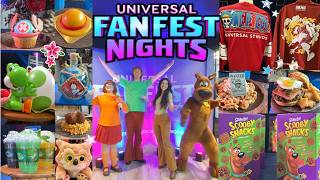Universal Fan Fest Nights Preview │ One Piece, Scooby Doo, Yoshi, DND - food, merch, and characters