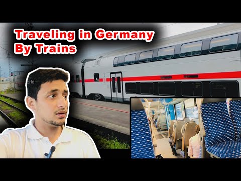 Traveling in Germany By Trains | Train Travel in Germany | Deggendorf to Frankfurt