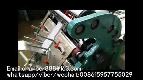 Automatic seed envelope making machine with hole punching for middle size