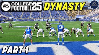 College Football 25 Dynasty Mode Part 1! NEW KENTUCKY HEAD COACH!