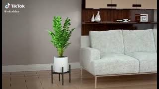 Plant Stand for Indoor Outdoor Pot Metal Corner Plant Stand Modern Plant Holder Urban Deco
