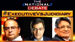 Njac Debate With Arnab Goswami Legislature Vs Judiciary Arun Jaitley Vs Justice R M Lodha - Full