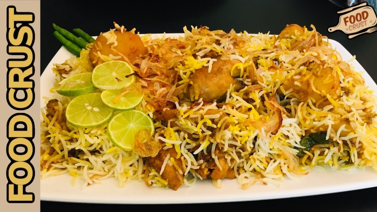 Chicken Biryani Shan Biryani Masala Easy & Quick Food Crust YouTube