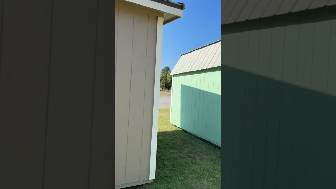 ☀️10x24 Studio Shed Now 5% Off☀️