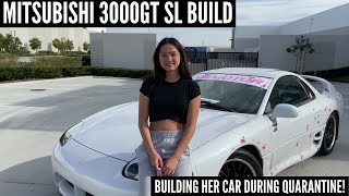 BRINGING THIS 20+ YEAR OLD CAR BACK TO LIFE! | 1998 Mitsubishi 3000gt SL Build  @kaitlynlean