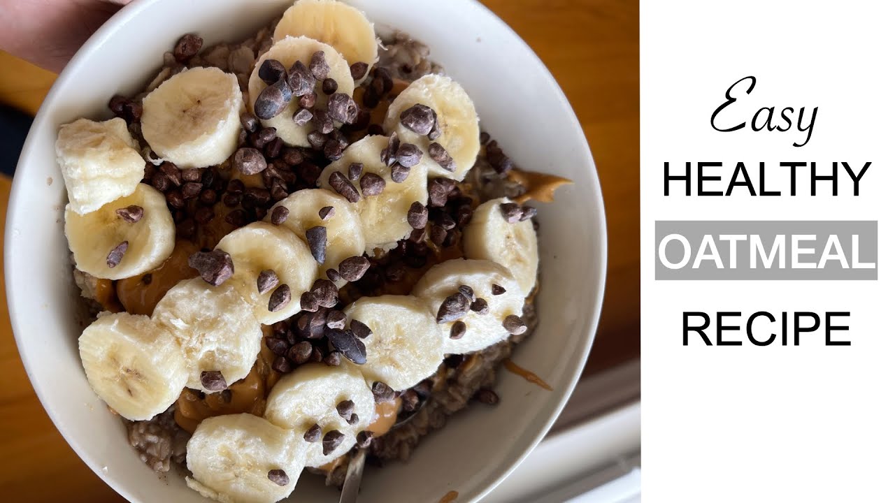 EASY HEALTHY OATMEAL RECIPE STOVE TOP OATMEAL NaturalsBest YouTube