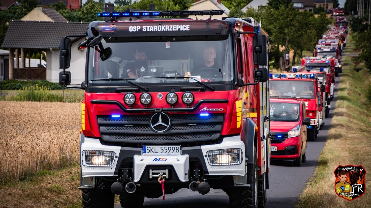 ALARMOWO PONAD 200 SAMOCHODÓW STRAŻACKICH - FIRE TRUCK SHOW 2024