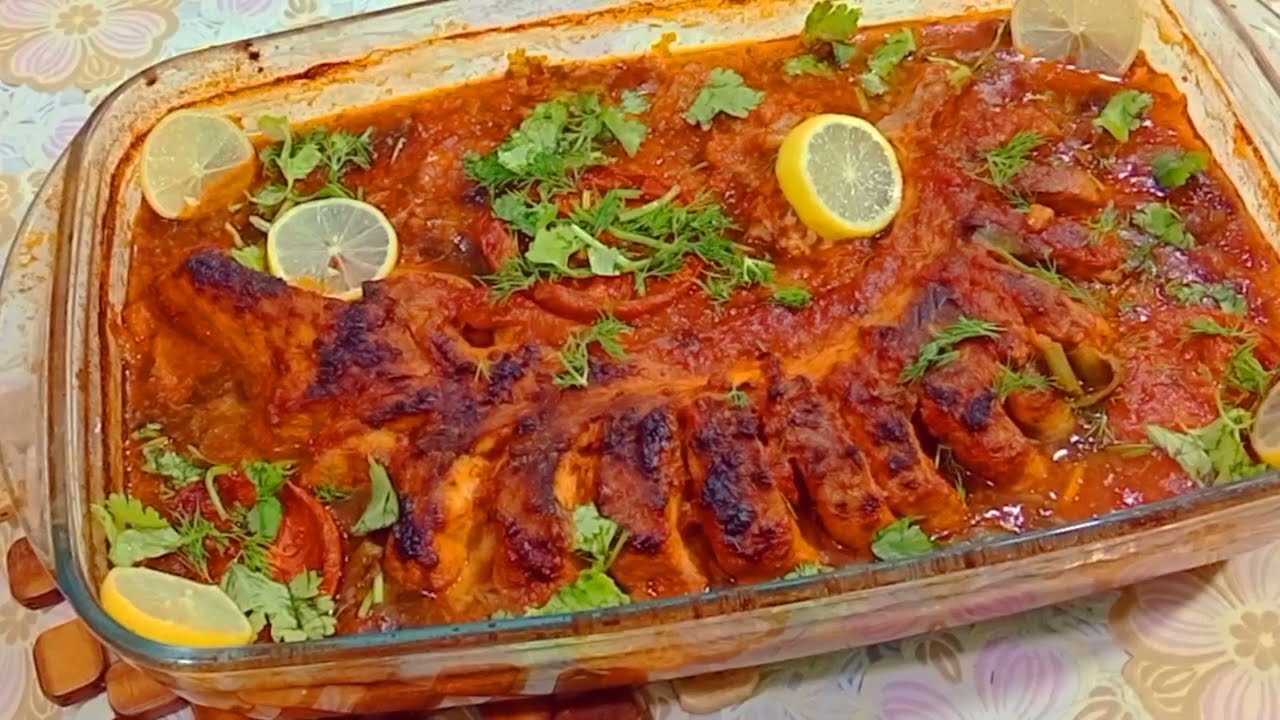 طاجن سمك قرش❗ طعم أكثر من رائع . حوت القرش بطريقه صحيه ولذيذه 🦈🐳