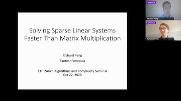 The Numerics of Solving Sparse Linear Systems Faster than Matrix Multiplication