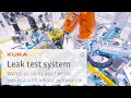 Fully automated leak test system