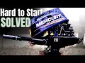 Mercury/Tohatsu Outboard Hard to Start SOLVED