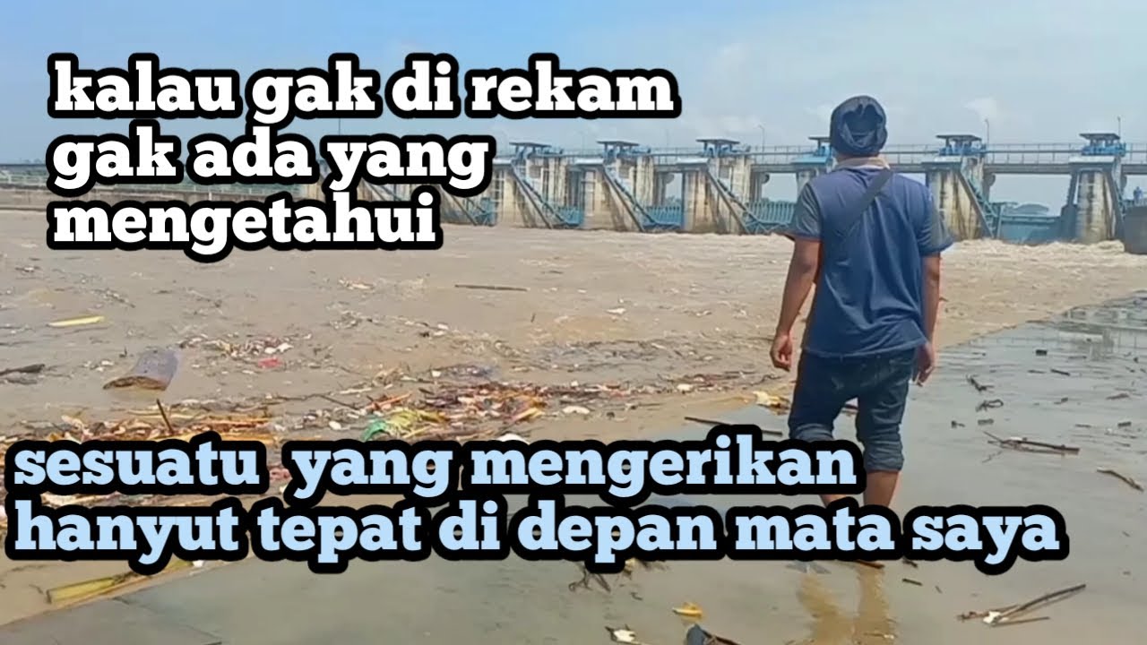 Lagi seru² nya mancing tiba tiba sesuatu yang mengerikan hanyut di depan mata saya//ikhtiar mancing