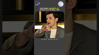 Compiling the Goofiest Spider-Man Moments!😂#funny#dialogue#talkshow#viral#spiderman#tomholland
