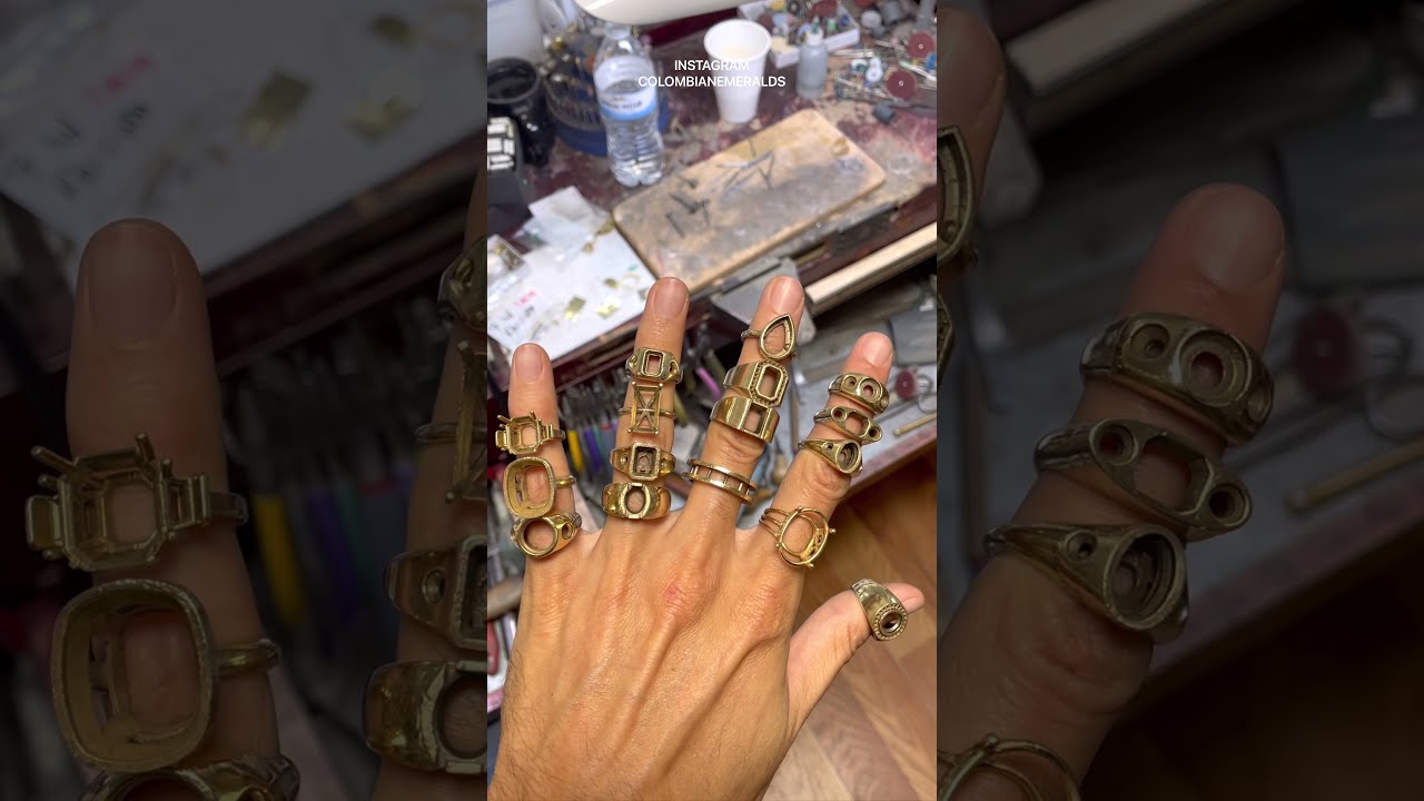Turning Wax Rings Into Gold With Lost Casting