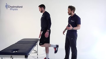 Chelmsford Physio | Knee- Quad stretch in standing