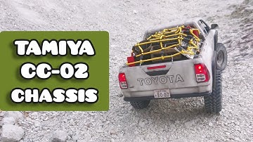 【4K】TAMIYA CC-02 chassis Mountain trail running.