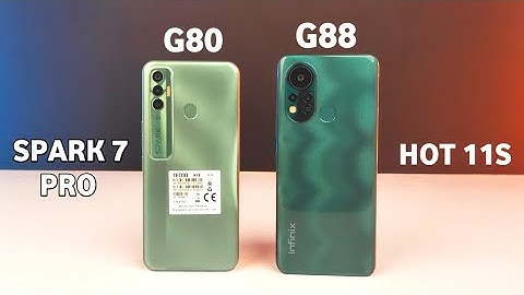 Infinix Hot 11S VS Tecno Spark 7 Pro | Comparison & Speed Test | Which is Better | G80 V G88