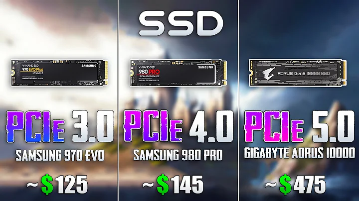 SSD PCIe 5.0 vs PCIe 4.0 vs PCIe 3.0 Loading Games - 天天要聞