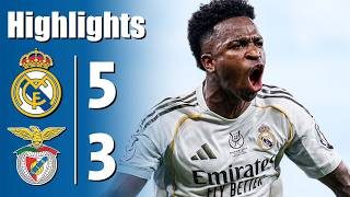 Download Lagu Real Madrid vs Benfica 5-3 - All Goals \u0026 Highlights - 2026 MP3