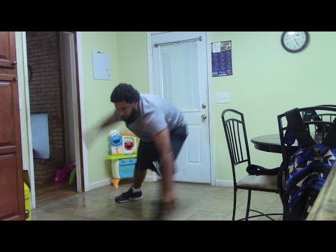 slippery-oil-prank-on-dad