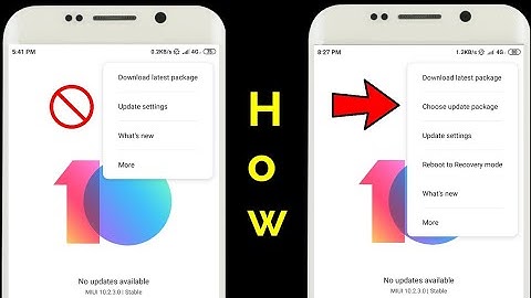 How To Enable Additional Features In MIUI System Updates (Choose Update Package) | Xiaomi Settings
