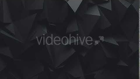 Dark Polygons | Motion Graphics - Envato elements