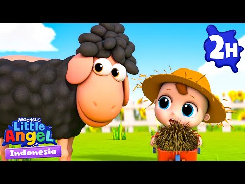 Domba Hitam | Little Angel Bahasa Indonesia | Kartun dan Lagu Anak
